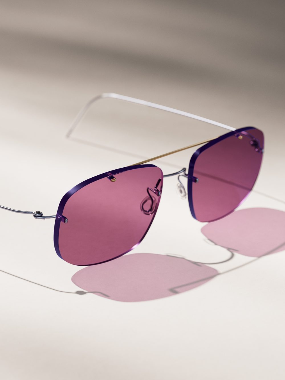 LINDBERG spirit titanium sun 171037 con lenti bordeaux