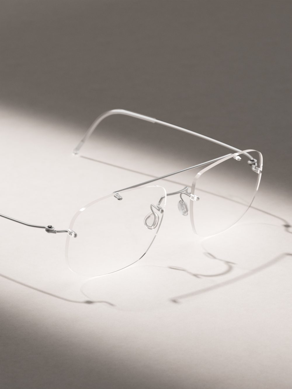 LINDBERG spirit titanium 171036, il primo rimless a doppio ponte
